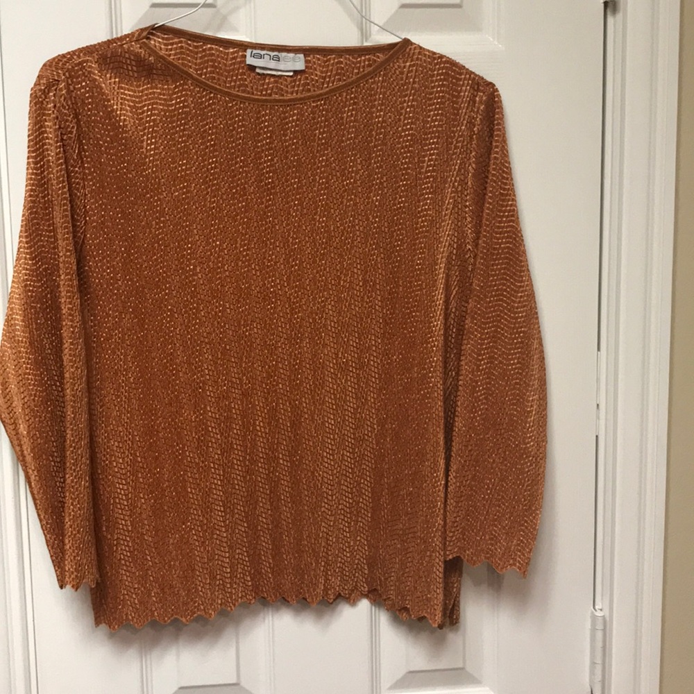 ⬇️PRICE DROP 🎉Lana Lee Sz L Pull Over Top